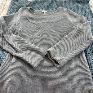 Talbots Women's grey Crew Neck Sweater